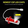2PCS H3 White/Ice Bule Bulbs Lights 3000K/8500K Car Fog Lights DRL Daytime Running Driving Lamps LED Car Accessories No Error
