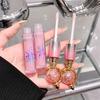Hydrating Lip Gloss Long-Lasting and Non-Staining Glass Lipstick with Earth Design, Glossy Finish Beauty Essentials Glossy Finish Lipstick