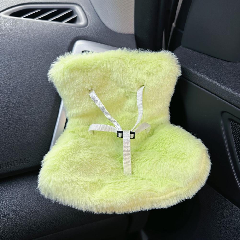 Geeignet für 17 cm süße Puppe, süßer Autosicherheitssitz, Auto-Luftauslass-Dekoration, Auto-Innendekoration, Ornament