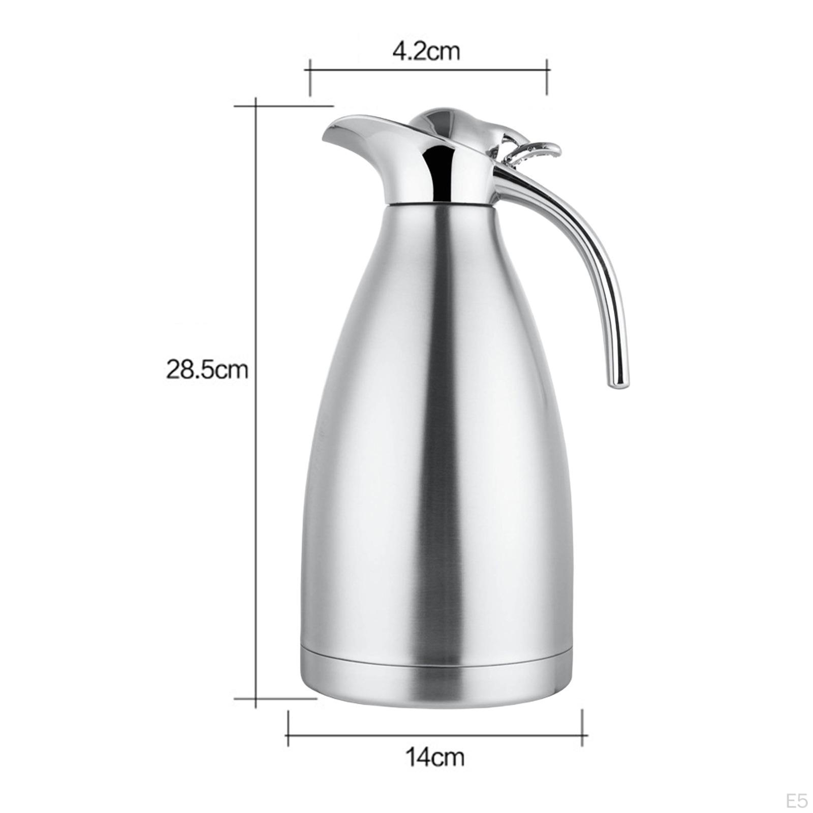 Диспенсер для напитков премиум-класса из нержавеющей стали с изолированной крышкой 1.5L — фото 6