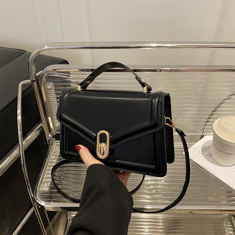 Pu Small Square Shoulder Bag With Magnetic Closure For Casual Daily Use