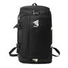 Schoolbag Korean Version Large-capacity Backpack Men's Trendy Cool Backpack Anti-splashing Water Can Be Messenger Three-purpose Travel Bag 
