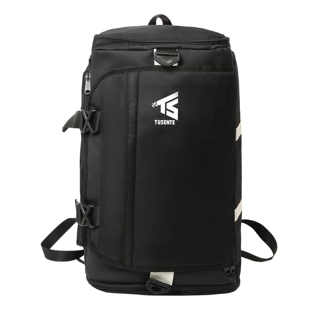 Schoolbag Korean Version Large-capacity Backpack Men's Trendy Cool Backpack Anti-splashing Water Can Be Messenger Three-purpose Travel Bag 