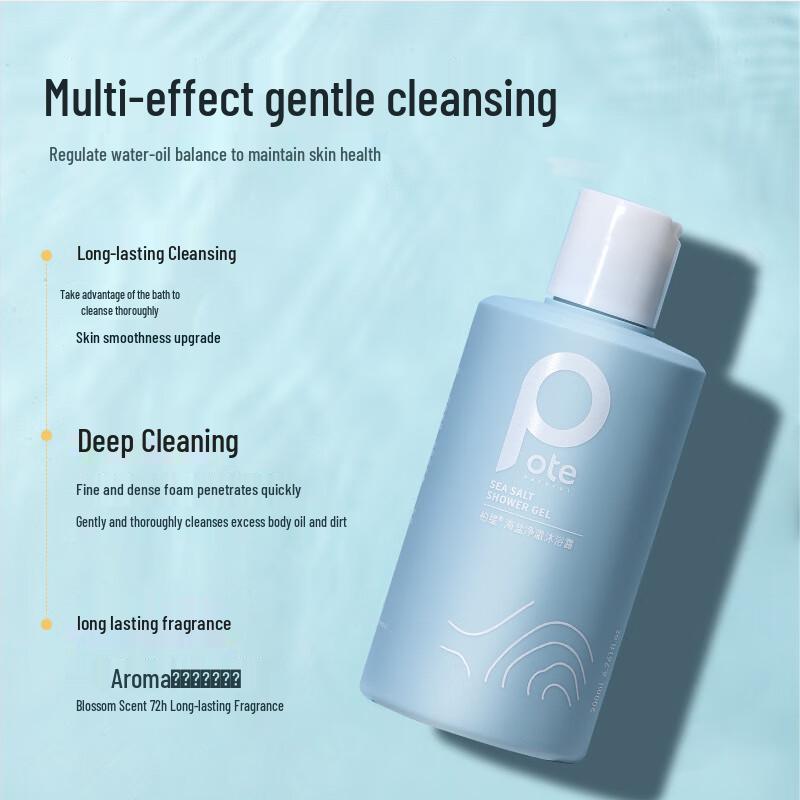 Bo Ti Herren Duschgel Meersalz Reinigend