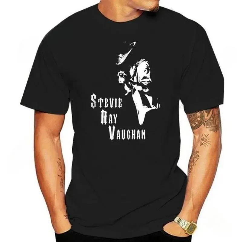 Pánské Dámské Tričko Stevie Ray Vaughan Kytara Blues Rocková Legenda SRV Unisex O-výstřih Módní Grafická Trička Pánské Streetwear Oblečení