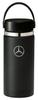 [Mercedes-Benz Collection] Genuine Mercedes-Benz X Hydro Flask Stainless Steel Bottle, 16 Oz, Wide Mouth, Black