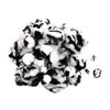 Zebra Pompom Black and White 0.9 To 1.5 Cm 45 Pieces