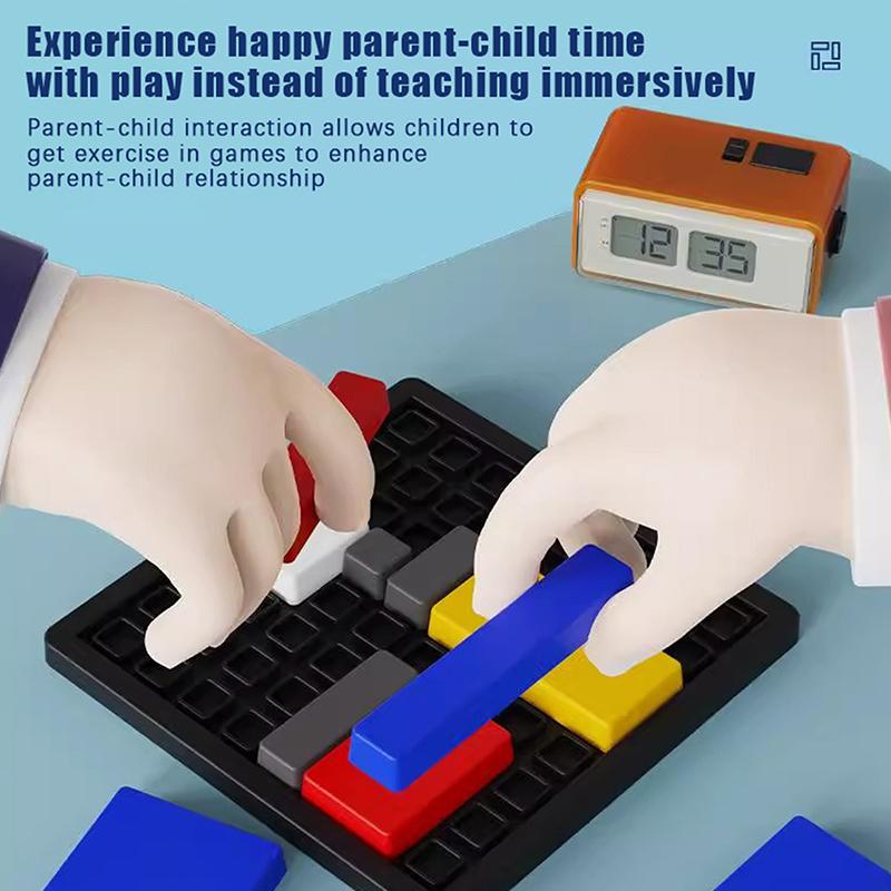 Jucării Puzzle pentru Antrenamentul Gândirii Logice la Copii Mici Cuburi Montessori Jocuri de Societate Jucării Educative Interactive Părinte-Copil Jocuri de Petrecere