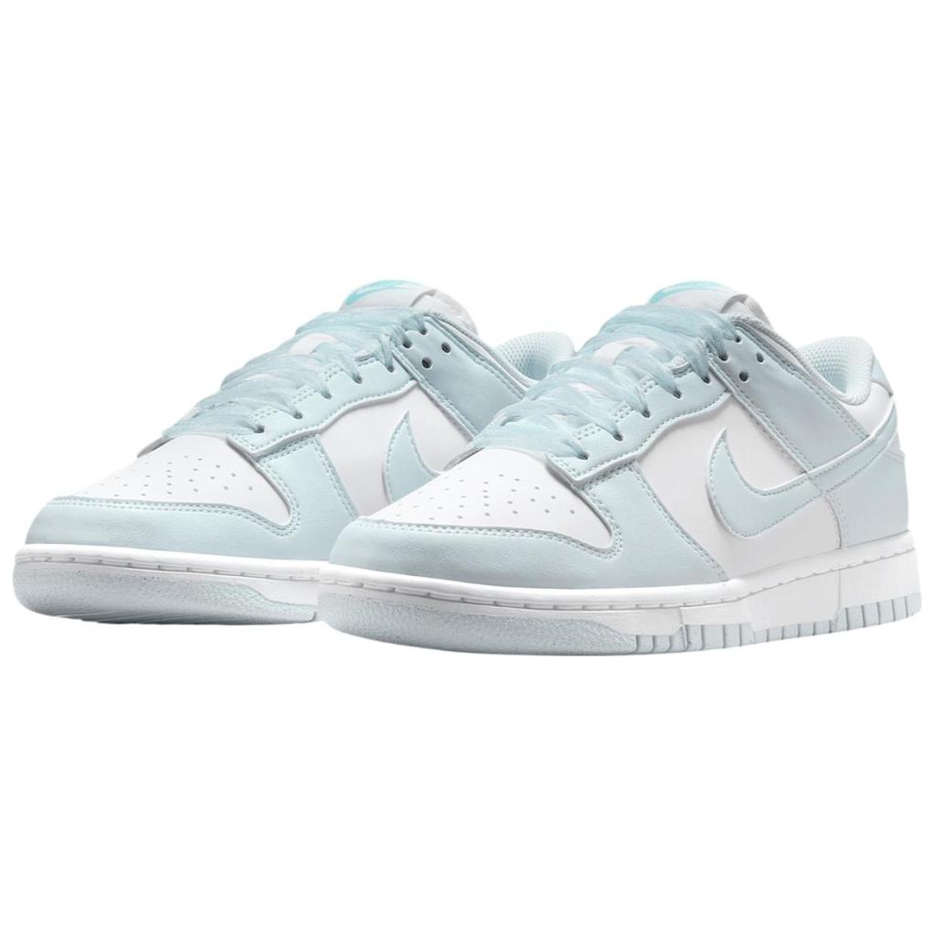 Nike Dunk Low Next Nature White Blue Tint Women's Skate Shoes Sneakers IB7311-100