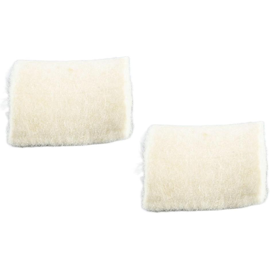 

2Pcs Drum Pedal Beater Felt Pads Drum Bass Pedal Beater Felt Pads Bass Drum Beater Felt Pad, Replacement Drum Pedal Beater Felt Pads for Bass Mallet