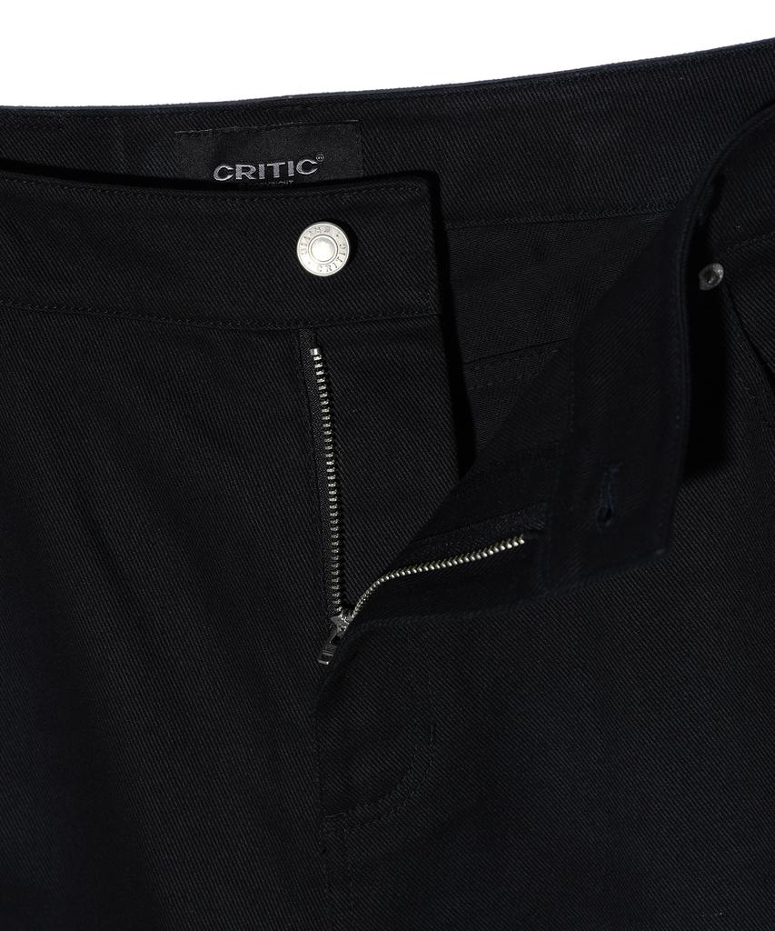 CRITIC Wormhole Stud Pants Black