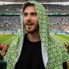 Moisture-Wicking Hooded Headscarf Football Pattern UV Protection Towel  Cycling