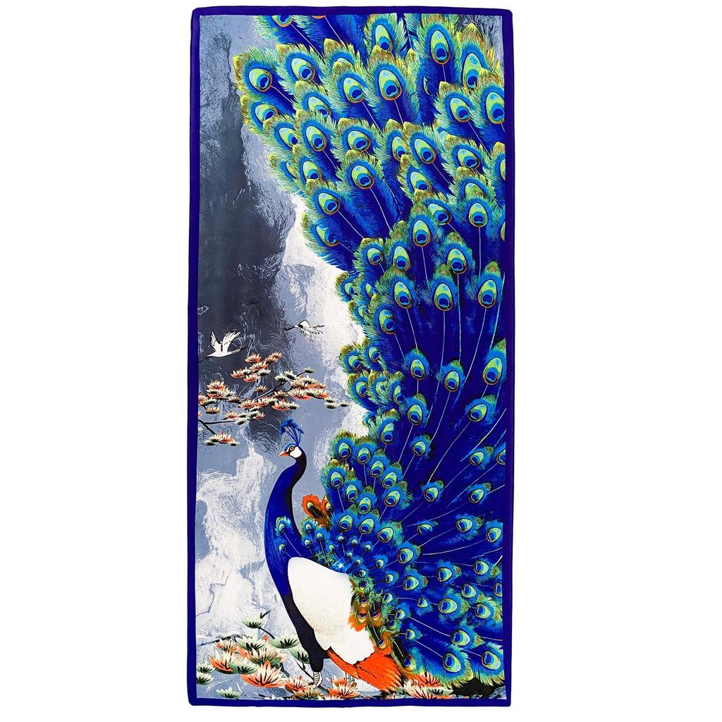 High-quality Luxurious Silk Scarves Headband Scarfs Neck Scarf For Women Chain Silk Scarf Women's Decorative Shawl