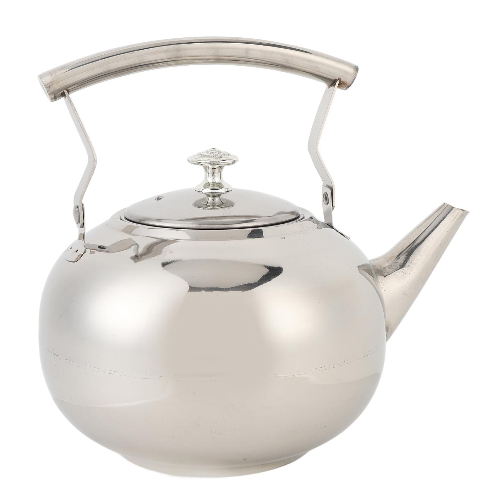 

Чайник из нержавеющей стали, многоцелевой чайник со свистком и фильтром для домашнего кемпинга 2000ml