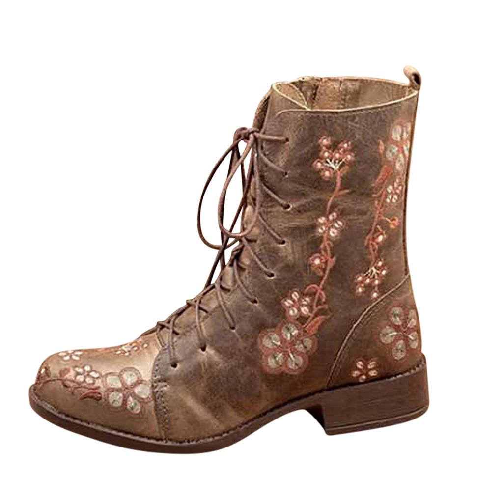 casual square toe boot