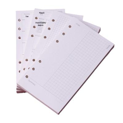 A6 Loose Leaf 6-Hole Binder Refill Notebook Pages