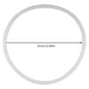 2Pcs Silicone Gaskets for Pressure Cookers Dishwasher Safe Food Grade Leakproof Replacement Gasket 32mm Diameter