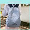 Large Capacity Waterproof Backpack Lightweight Wide Shoulder Straps For School And Commute