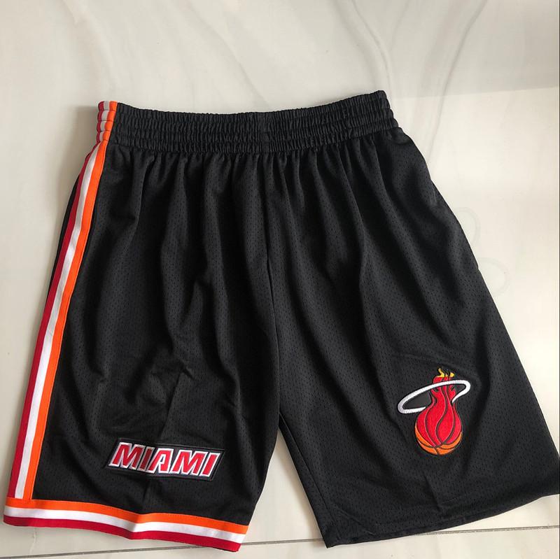 NBA Retro Shorts: Lakers, Magic, 76ers, Heat, Raptors - Fully Embroidered High-End Pocket Design