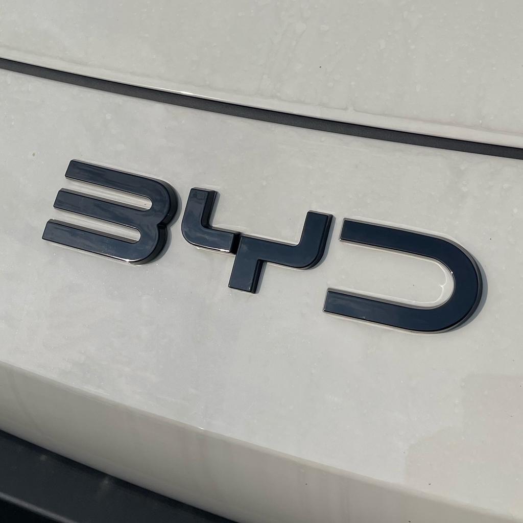 For BYD Seal EV DMi 5 06 GT 7 2025 Blackened Emblem Front Rear Badge Sticker Black Warrior Cover Label Accessories