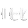 10/20/30PCS Car Wiper Spray Pipe Joint T Y I Type Windshield Washer Pipe Nozzle Wiper Cleaning Water Hose Tube Joint Accessories