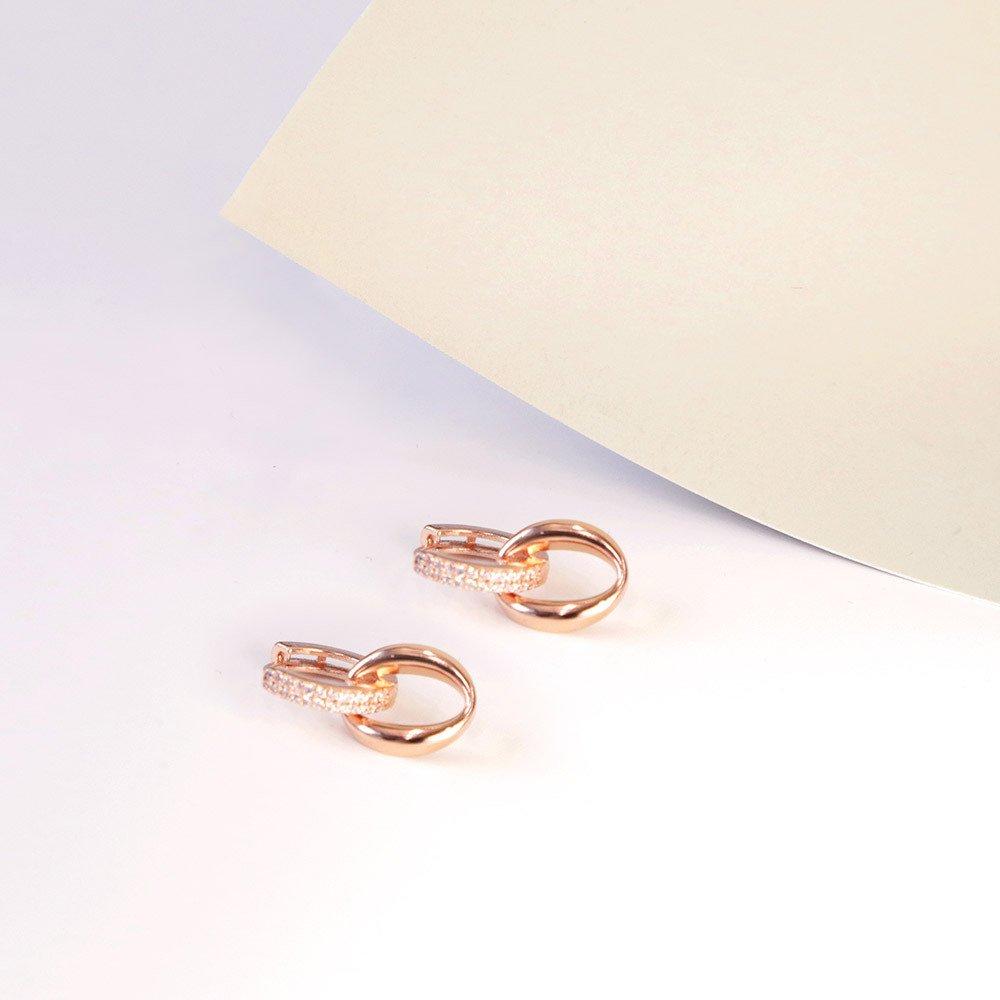 [Dieuamour] 14K Mare One-Touch Ring Earrings, a Gorgeous Earring