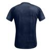 Summer T-shirt Contrast Button Neck Short Sleeve Cycling And Hiking Casual Top