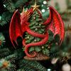 Dragon Christmas Tree Charm Ornament Festive Atmosphere Christmas Home Accents Decoration Party Accessories