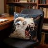 NEW Goat Couch Pillow Cover 17.7 X 17.7inch Rustic Screaming Sheep Head Home Decor Decorative Pillow Covers For Thanksgiving