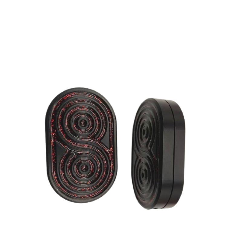 Push Magnetic Card Mini Fidget Mechanical Slider Pushing Plate Coin Edc Metal Stress Reducing Toys Antistresse