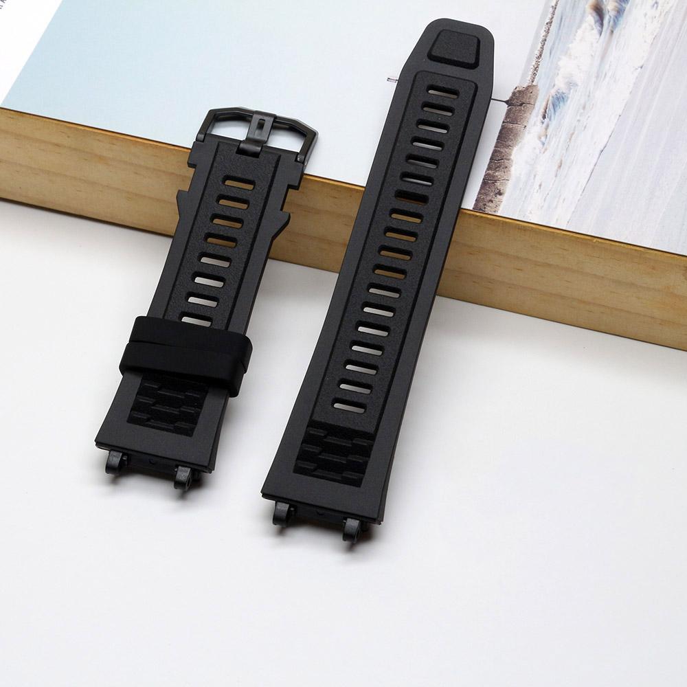 Silikon Svart Rem for AMAZFIT T-Rex 2 Erstatning Mann Justerbar Sportsreim med Fjerningsverktøy for Amazfit T Rex 2