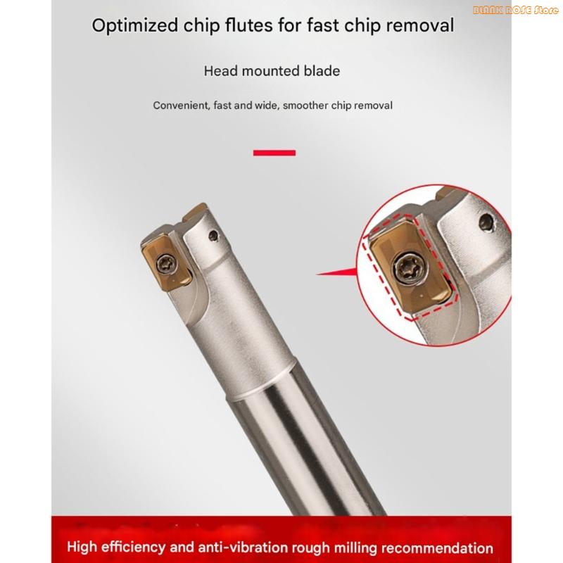 K1AE Milling Cutter Milling Tool Holder Face Milling Cutter Rough Machining Tool Holder Industrial Metalworking