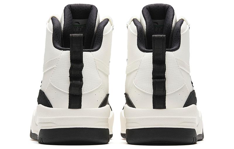 Men's Sneakers Anta Wave Shoe Cushioning Mid top Skateboard Shoes Men's Black