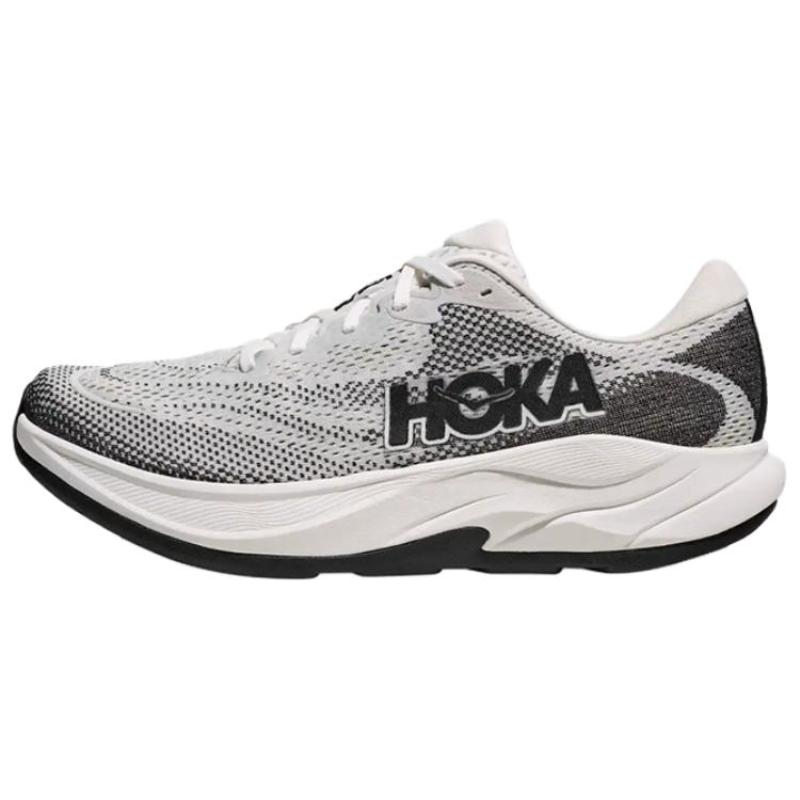 HOKA ONE ONE Rincon 4 White Black Sneakers 1155130-WBLC 45 черный белый