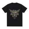 Korn Music Concert Rock Band WORLD TOUR T Shirt Vintage Metal Gothic Oversized T-shirt Streetwear Short Sleeve T Shirts