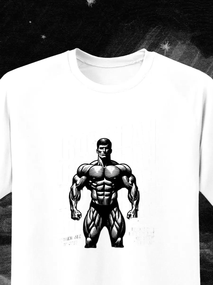 

Oversized briefly about myself: recommended printed T-shirt XL