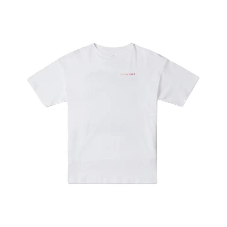 (WMNS) Converse Soundwaves T-Shirt Asia Sizing White Women s 10026374-A01 M