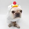 Creative Chicken Shaped Pet Clothes Polyester Dog Cosplay Costume  Pet Dress Accessories