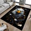 1PC Eagle Wings Non-Slip Floor Carpet Compatible for Office&Living Room&Dining Room - Flat-Weave Machine- Soft & Pattern-E270