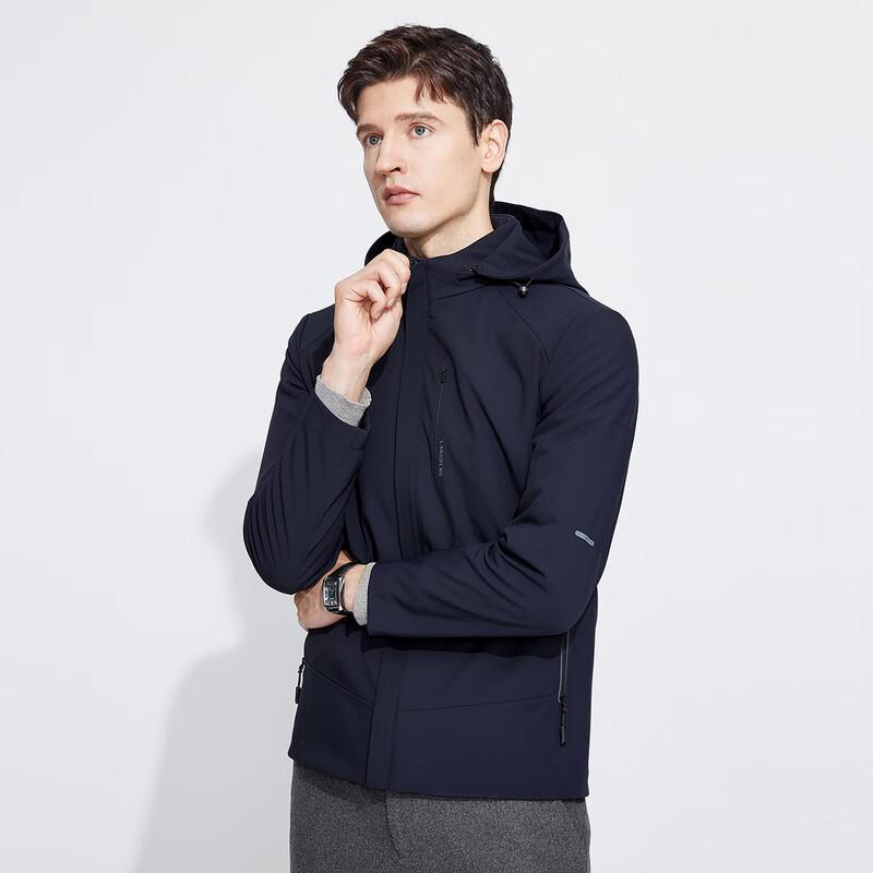 Landun Men's Hooded Windproof Jacket