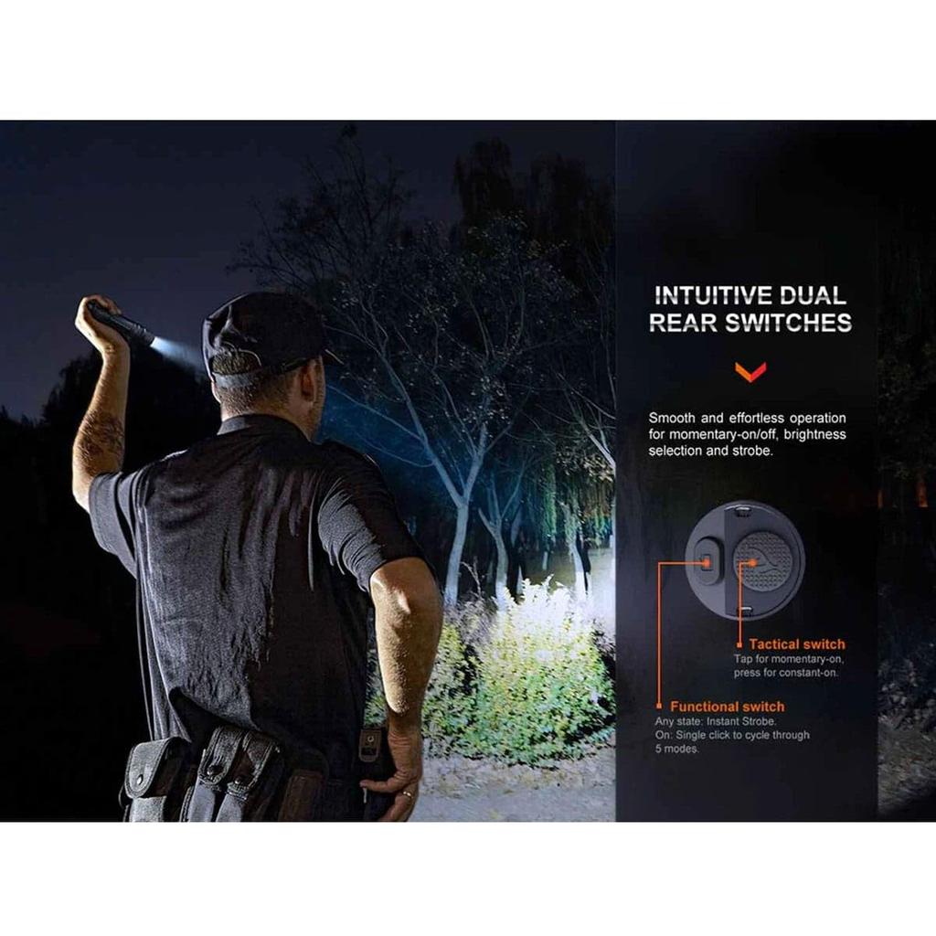 Fenix PD36R Pro Max 2800 Aluminum IP68 Dustproof and for and Police Use Flashlight, Lumens, USB-C Rechargeable, Alloy, Waterproof, Tactical, Security,