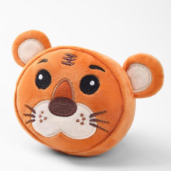 Dog Chew Toy Bite Resistant Relieve Boredom Emotion Comfort Built-in Sounder Animal Plush Toy