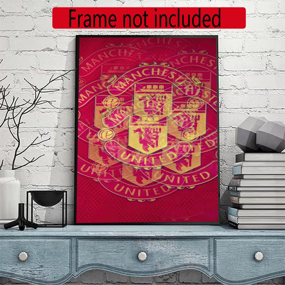 Manchester 5D Diy Diamond Paintings Mosaic Wall Round Diamond Art Painting Kits Embroidery Crystal Accessories Frameless