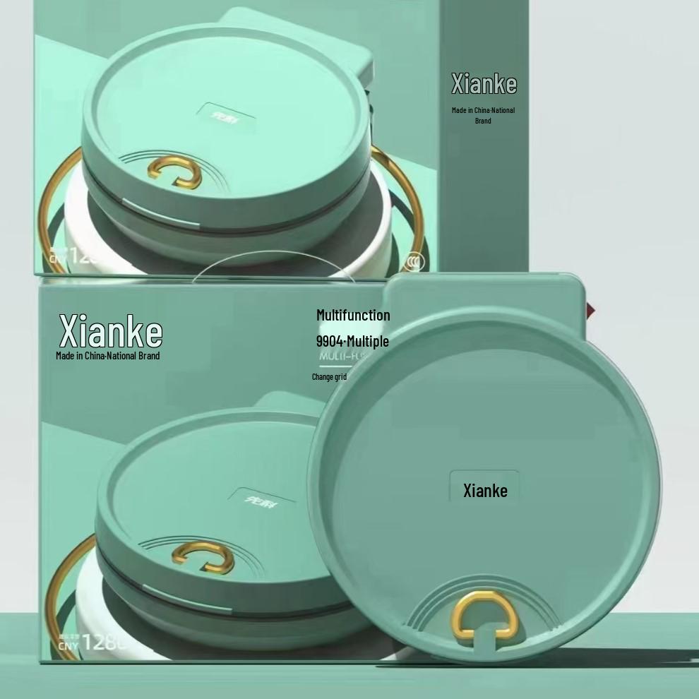Xianke Multifunctional Electric Griddle & Grill - Suspended Household Frying & Grilling Pan.