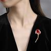Calla Lily Brooch, High-end Feminine Design Sense, Niche Brooch for Suit Pins