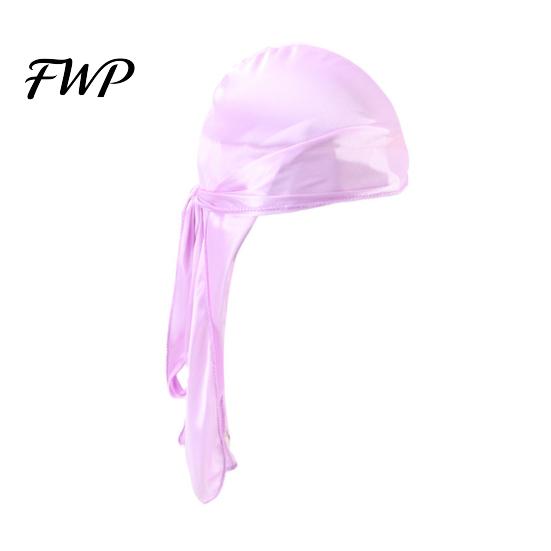 Stylish Turban Hat Sweat Wicking Pirate Hat, Imitation Silk Head Wrap, 2 in 1 Two-in-one Scarf Long Tail Scarf, Street Style for Vacation Festival