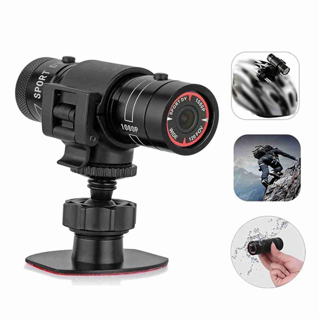 Bike Helmet Camera 120 degrees  Wide Angle Bicycle Sports Camera Waterproof Action Camera for Outdoor