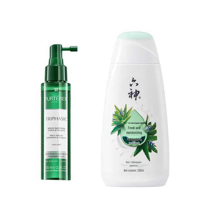 Liu Shen Refreshing Moisturizing Shower & Hair Care Set