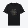 Seven Brand Men's Dragon Embroidered Ice Algae Mud T-shirt
