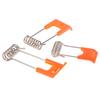 10Pcs Steel Springs Metal Clamps For Led Downlight Panel Light Ceiling Light Spring Circlip With Rubber Sleeve Lighting